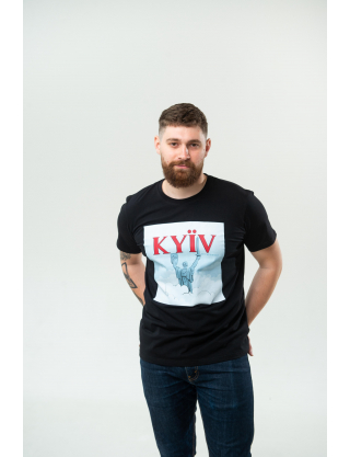 Картинка Футболка "Kyiv. City with balls" чорна